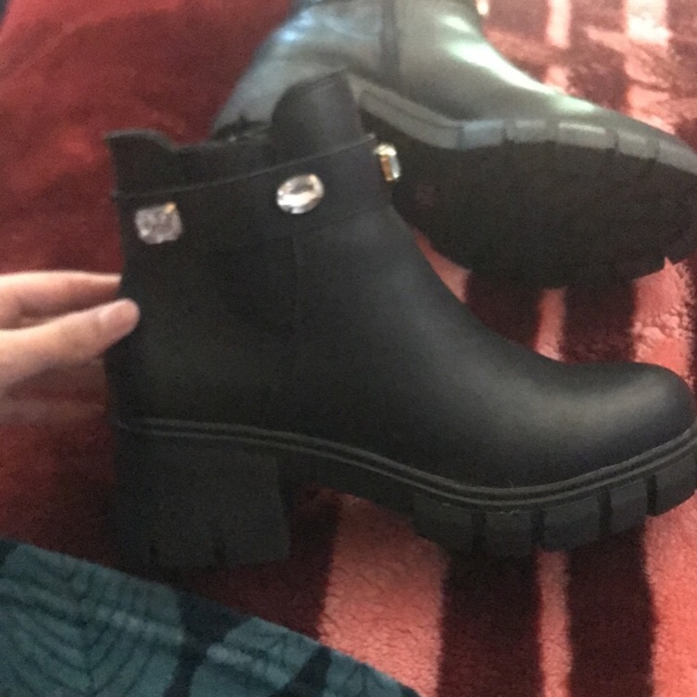 Black Combat & Moto Boots